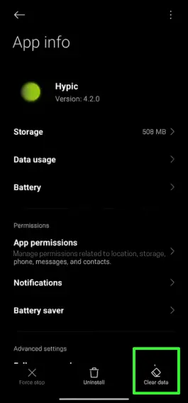 fix something wrong problem in hypic mod apk